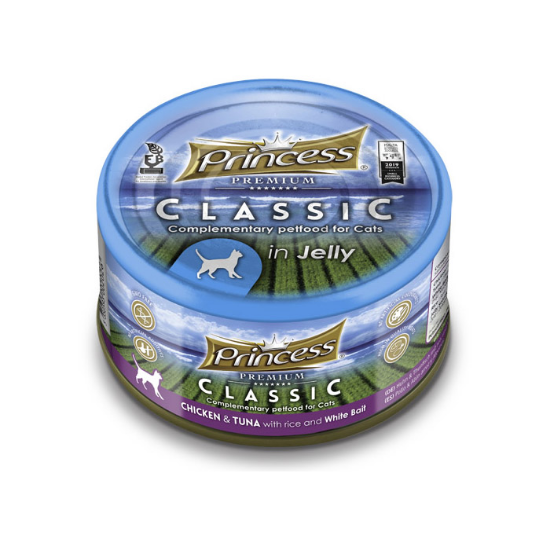 Picture of Chicken & tuna with rice and White bait 170gm